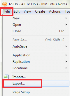 export